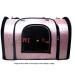Printed Carry Bag Baby Pink For Pet